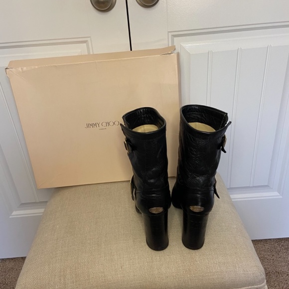 Jimmy Choo Motorcycle Boots - Picture 10 of 11